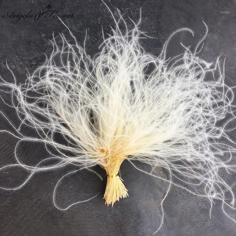 

Hot Dried Flower Feather Grass Plants Reed Grass Immortal Flower Glass Cover DIY Wedding Materials Decor Home Wholesales1, Pink