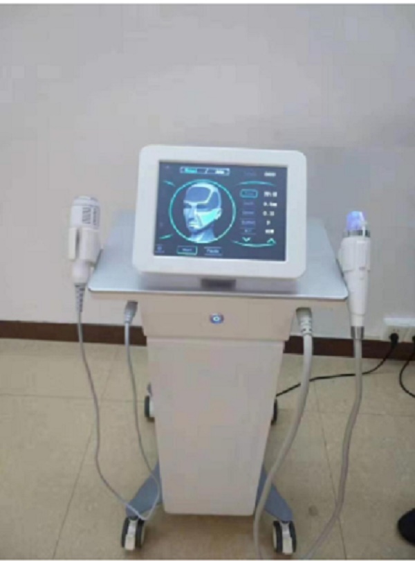 

Fractional RF Microneedle Wrinkle Removal Machine Micro Needle Fractional RF face care Skin Rejuvenation RF Equipment with cold hammer