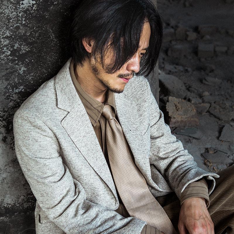 

men suits\n Autumn and winter British style retro handsome suit Business formal wear casual slim top Casual suit jacket, Apricot