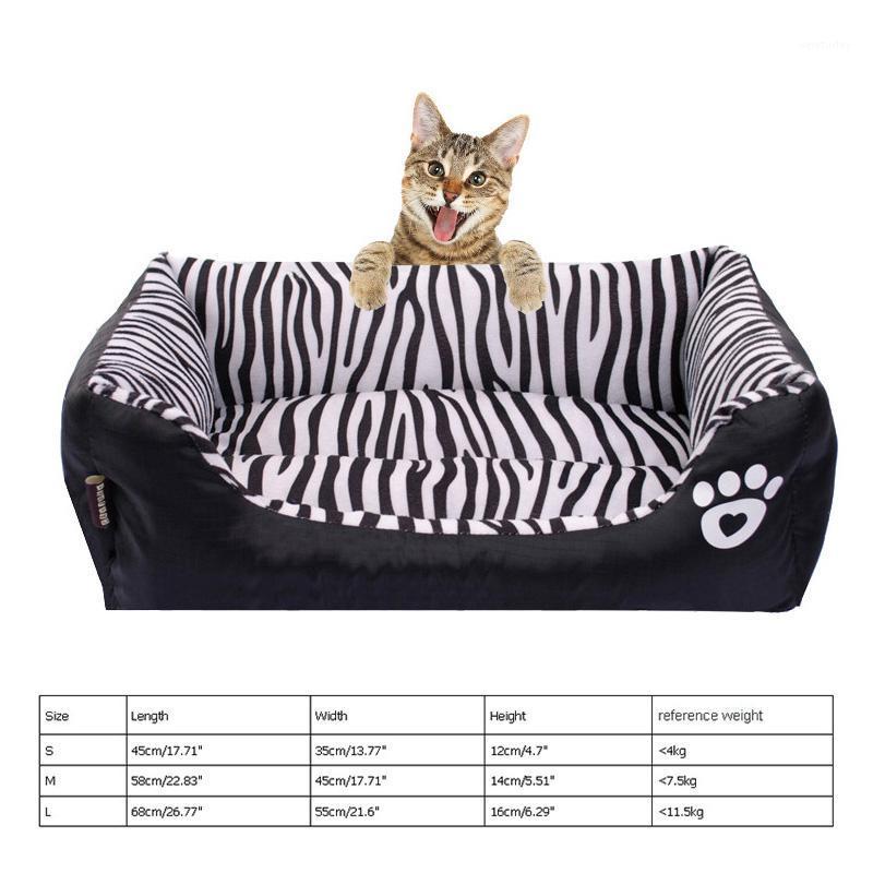 

Dog House Large Pet Cat Dog Bed Warm Cozy House Soft Fleece Nest Baskets Mat Winter Warm Waterproof Kennel Pet Supplies1, 01