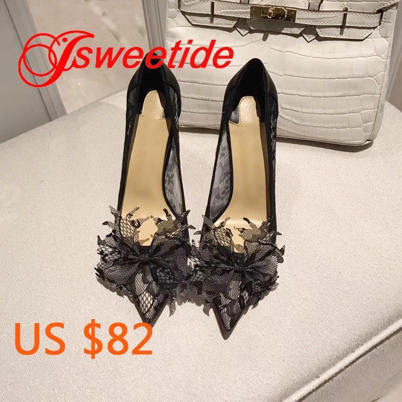 

Dress Shoes Sexy Women Pumps Chunky High Heel Pointed Toe Brand Heels Fashion Stiletto Toes Lace Heels1, Beige