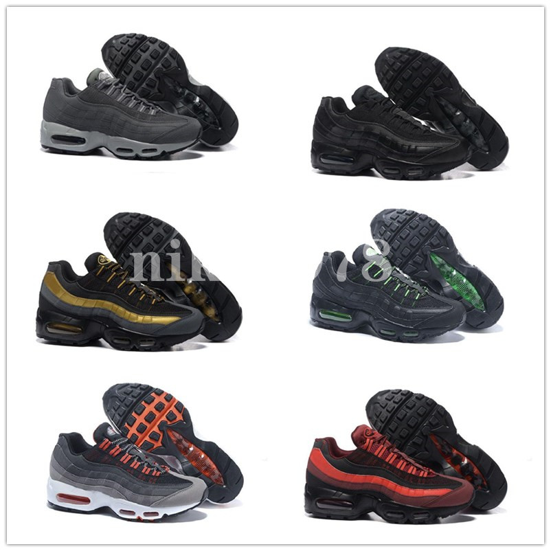 

2020 men running shoes 95 Worldwide Pack Yin Yang Triple Black White Neon 95s fashion outdoor platform mens womens trainers sports sneakers, Color 8