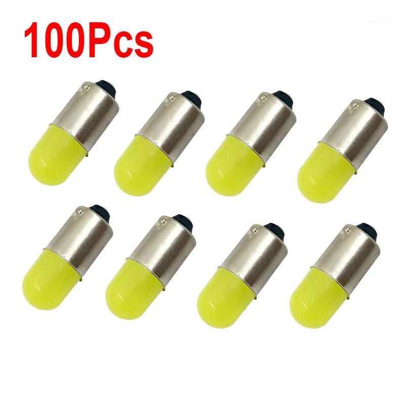 

Emergency Lights 100Pcs BA9S T11 T4W T5 1895 233 Super Bright Round 3D COB LED White Car License Plate Light Auto Interior Door Lamp Marker