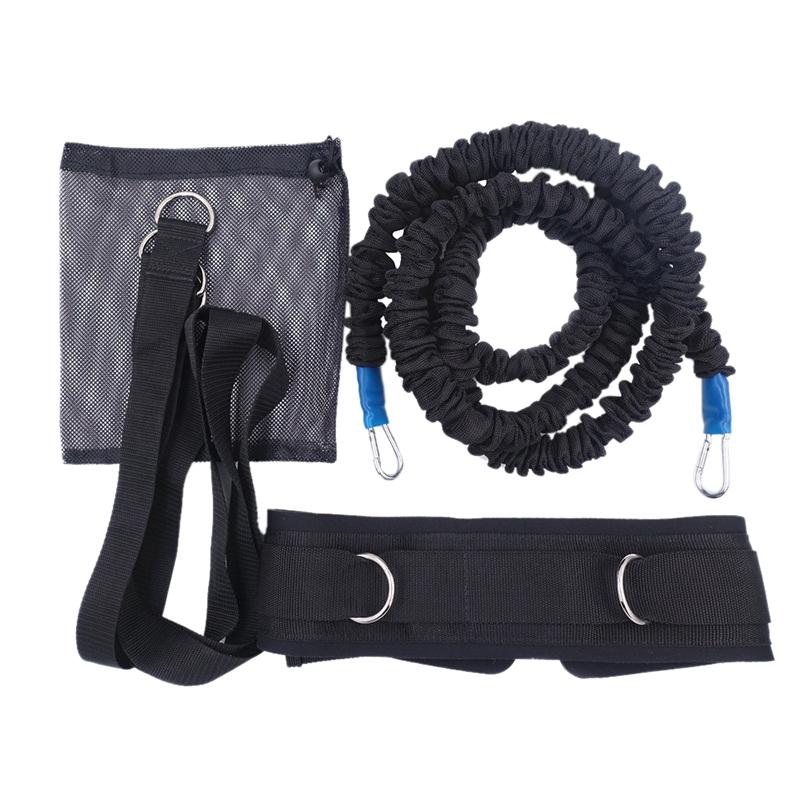 

2set Fitness Resistance Bungee Band with Adjustable Belt Speed Training Tool 2M & 1M