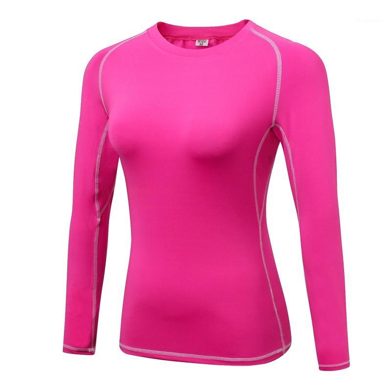

women's quick-drying long-sleeved stretch tight sports cycling exercise fitness wicking quick-drying long-sleeved shirt1