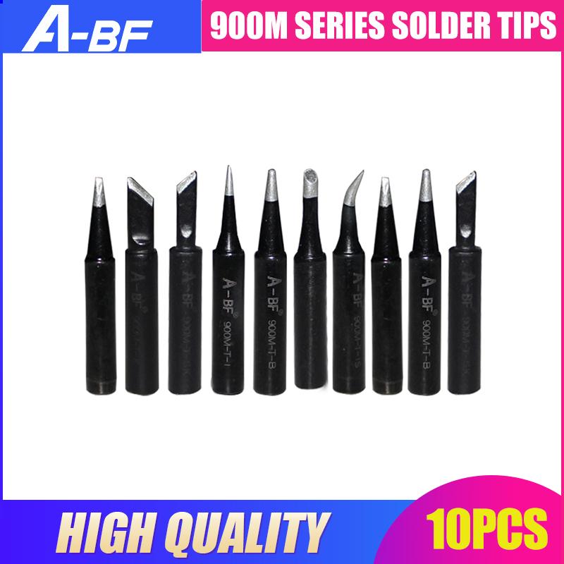 

A-BF 900M Series Soldering Iron Tips High Quality Solder Welding Tips Soldering Station GS90D GS110D Sooldering 10Pcs