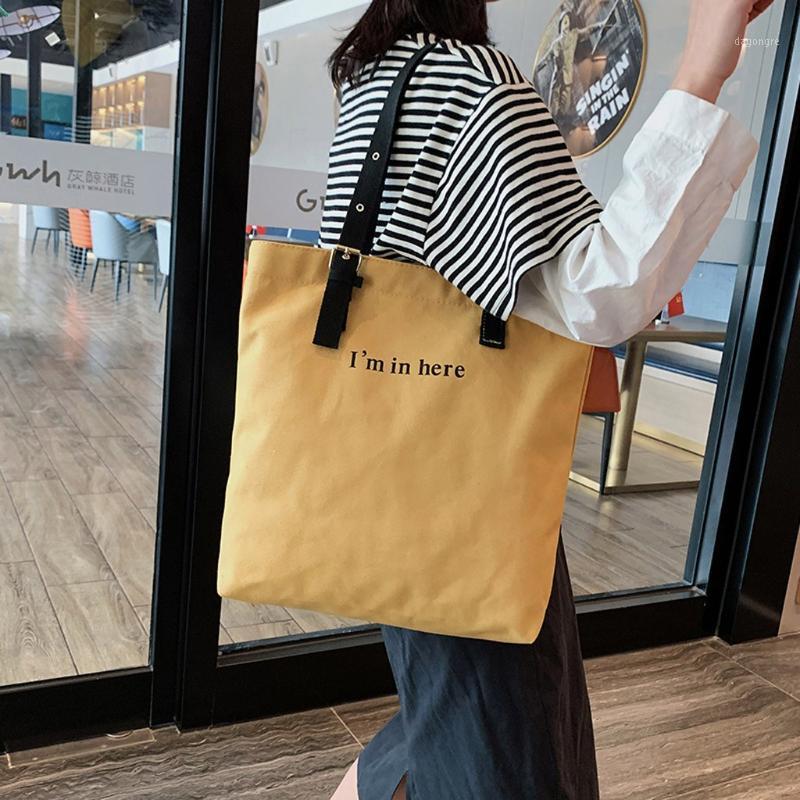 

MOLAVE Handbags Fashion Women's Vintage Simple Solid Color Large Capacity Canvas Shoulder Bag shopping bag handbags luxury Jun51, Black