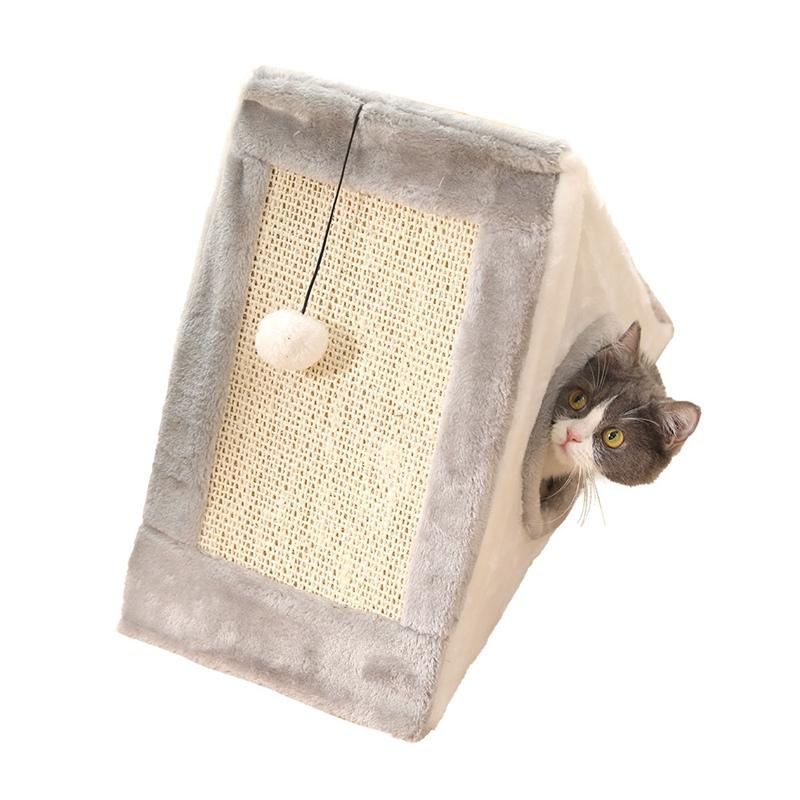 

Kattenmand Pluche Jouet Pour Chat Cat Scratching Post Cat Scratcher Scraper Cama Mascotas Kitten Scratching Pad Board