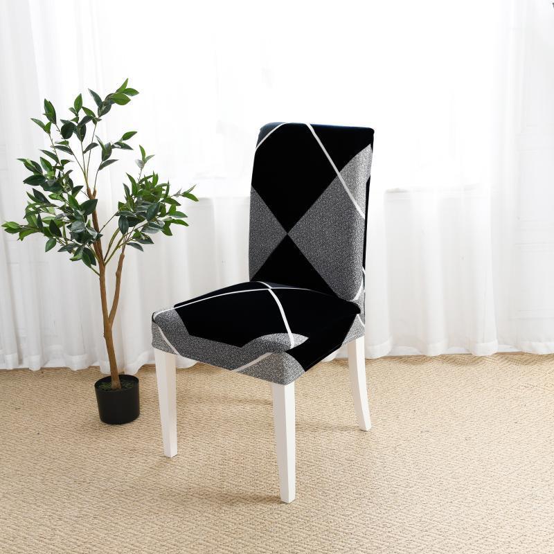 

YANYANGTIAN Waterproof chair cover banqueting covers for chairs for kitchen Stretched chair covers spandex elastic cover1