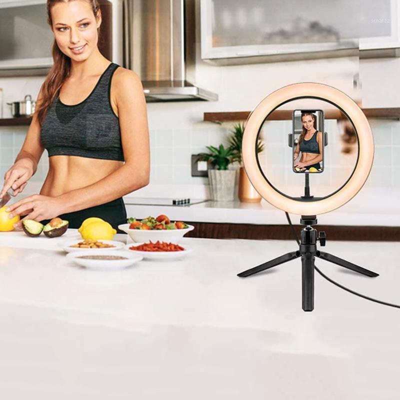 

LED Selfie Ring Light Dimmable Makeup Fill Light Photography for Live Video Shooting Photography Wedding Makeup Youtube1