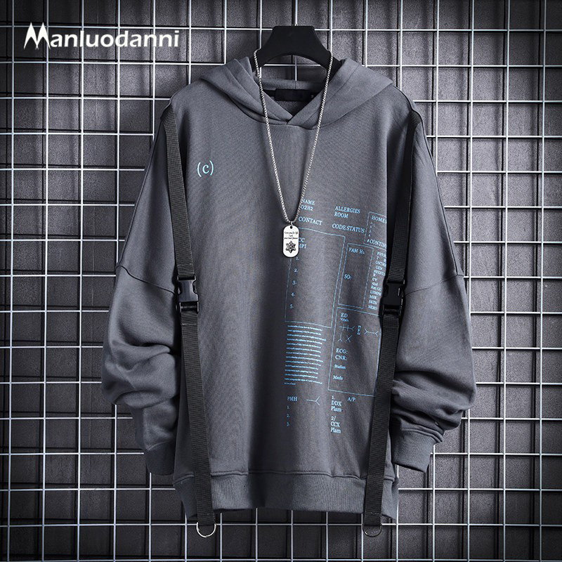 

Trendy Brand Hip Hop Men's Hoodies 2021 New Streetwear Spring Autumn Sweatshirt Men Fashion Print Pullover Loose Top, Cbd291black
