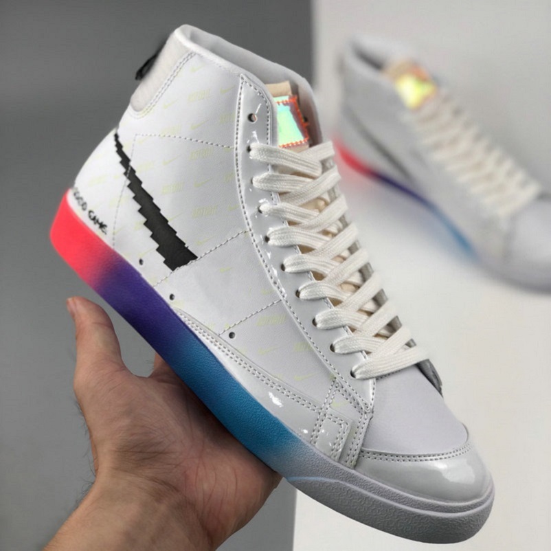 

2020 New Blazers Mid 77 Have A Good Game Womens Mens Sports Running Shoes White Rainbow Skateboard Sneakers Casual des Chaussures