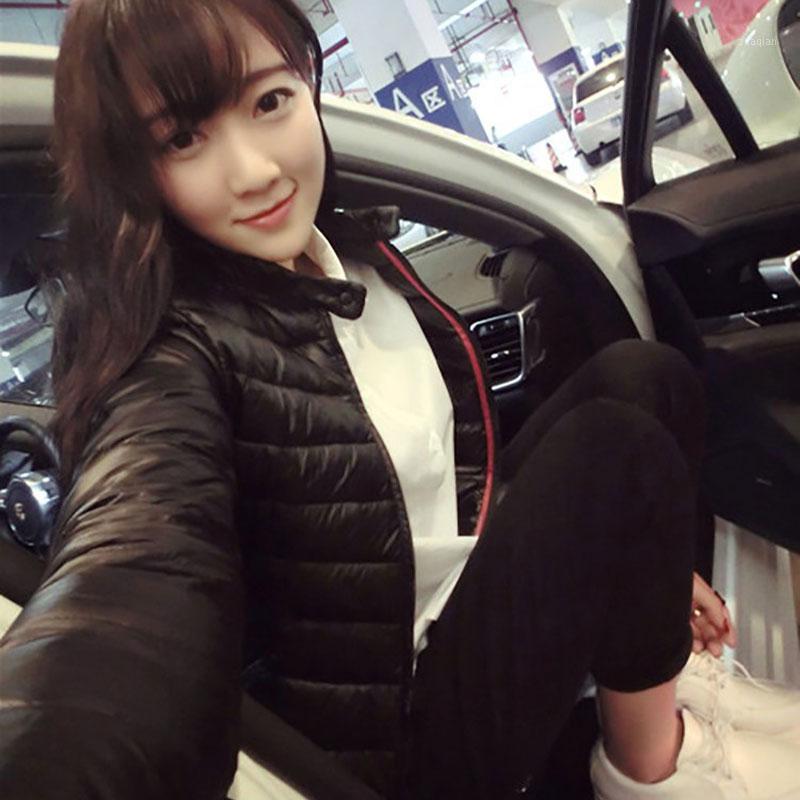 

2020 Spring Winter Women Europe and America Thin Winter Coat Cotton Padded Warm Jacket Outwear Women Down Coat1, Black