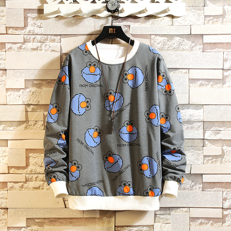 

2021 New Autumn Spring Hoodies of Gray Men Hip Hop Punk Pullover Streetwear Fashion Clothes More Oversize 5xl HI2B, W20 b