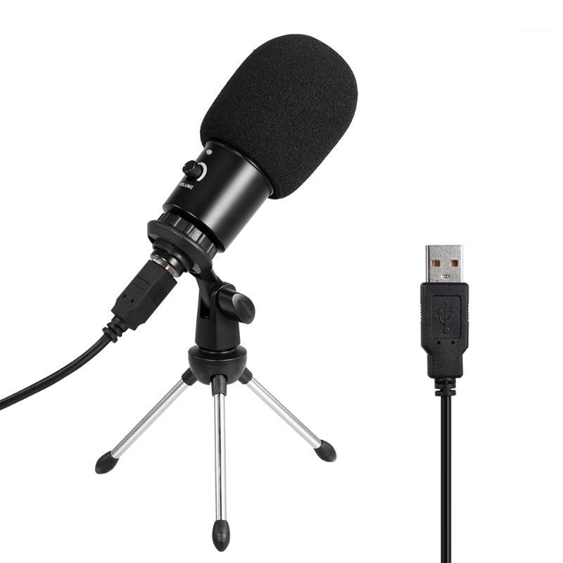 

Recording Microphone Professional Studio Microphone USB Metal Condenserwith Cardioid Studio Recording Mic for PC Laptop1