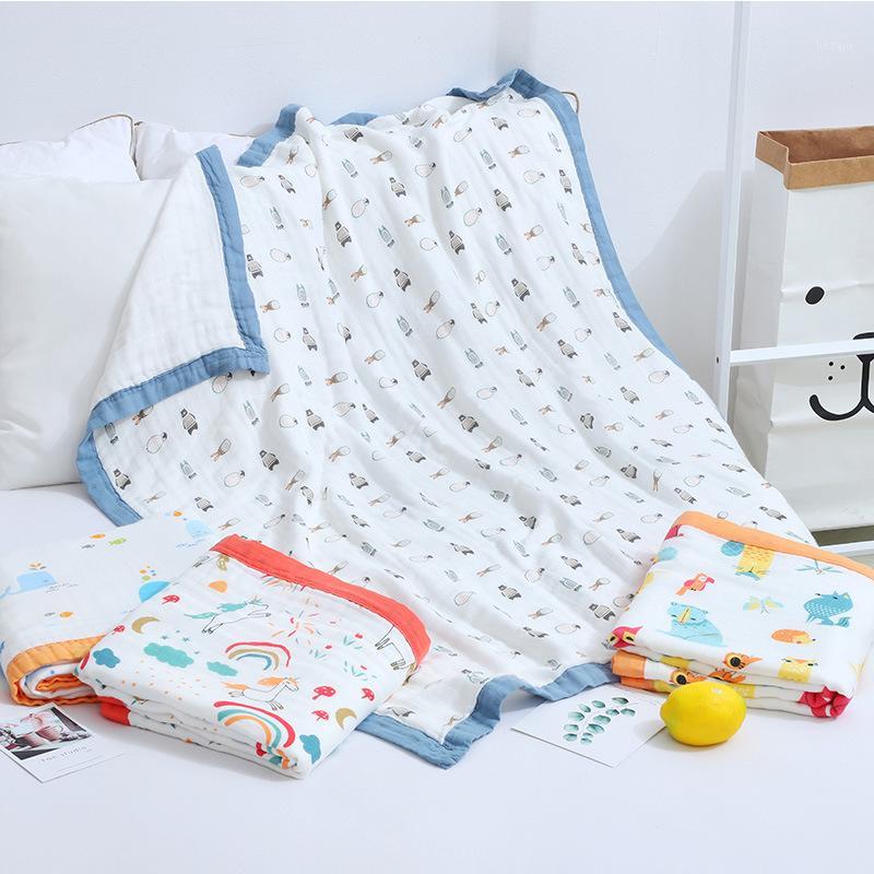 

Cartoon Baby Towel Printed Bathrobe Soft Child Blanket for New Born Infant Animal Baby Wrap Swaddle Cotton Bedspread Quilt1