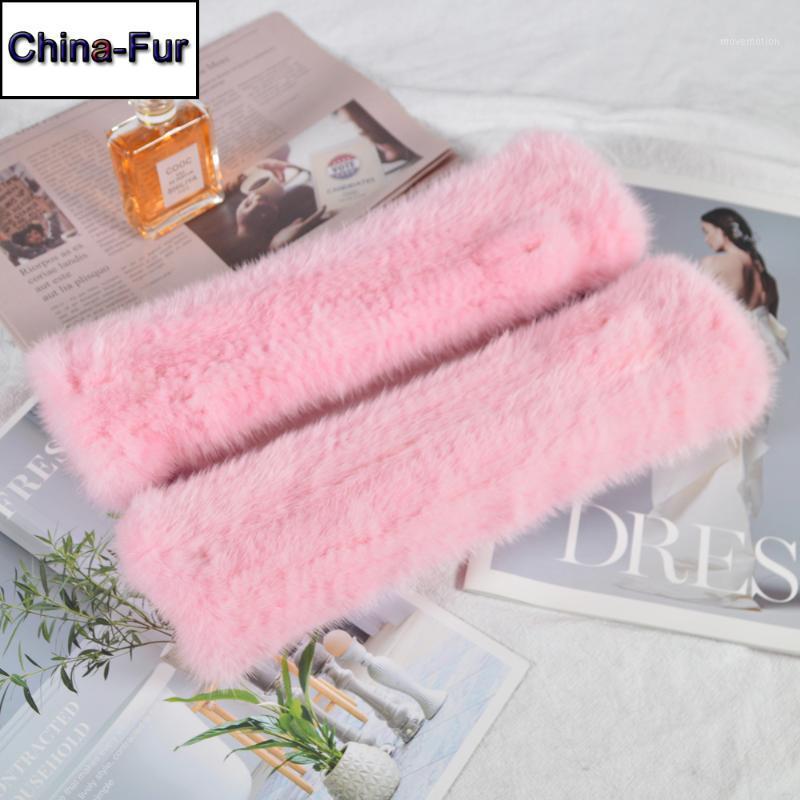 

2020 Hot Sale Style Women 30cm Real Gloves Knit Real Fingerless Gloves Lady Good Elastic Mittens1