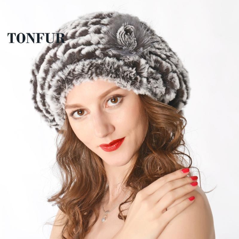 

New Genuine Rex Fur Hat Knitted Fur Cap Real Headwear Winter Cap Free Shipping DNT8881, White