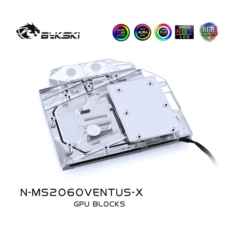 

Bykski N-MS2060VENTUS-X GPU Block for MSI RTX2060 VENTUS XS