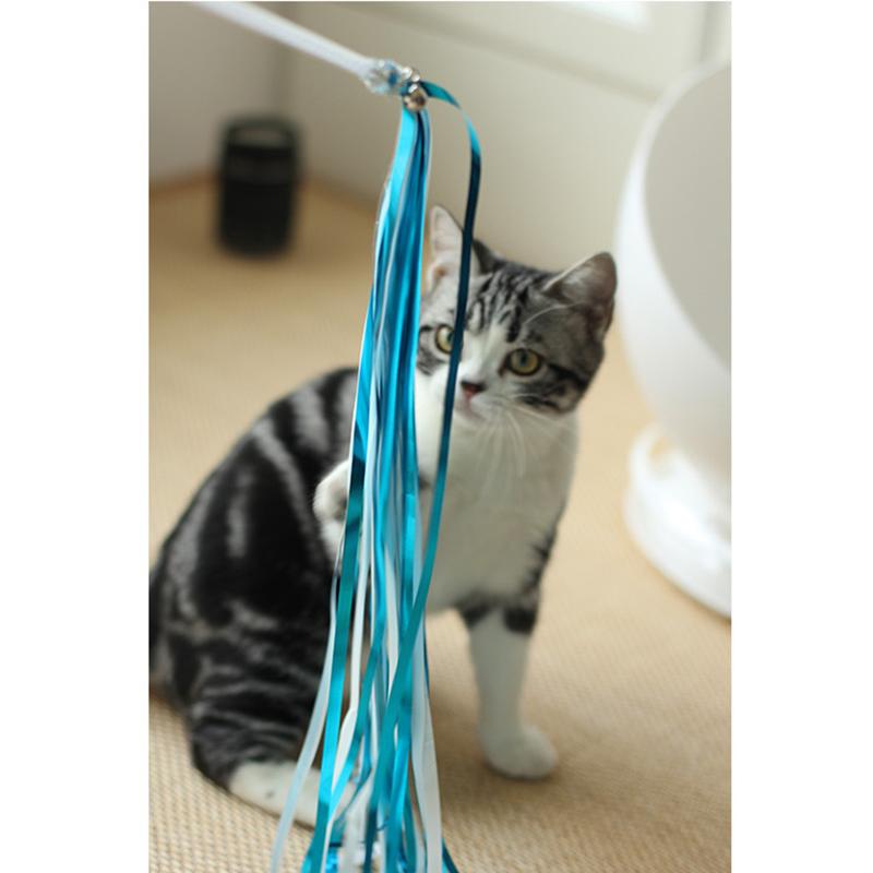 

Pet Supplies Cat Toy Cats Kitten Cat Teaser Wand Creative Interactive Bell Tassel Toy Training Toys