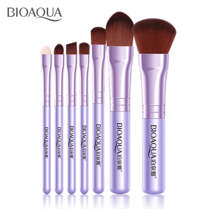 

7PCS/SET Facial Makeup Brushes Professional Women Eye Shadow Foundation Blush Tools Face Cosmetic Beauty