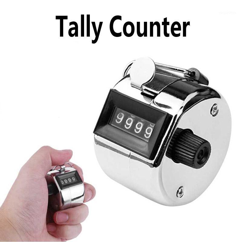 

Digits finger counter hand manual tally clicker counter handheld Stainless Desk & Hand Held golf row click Tally1