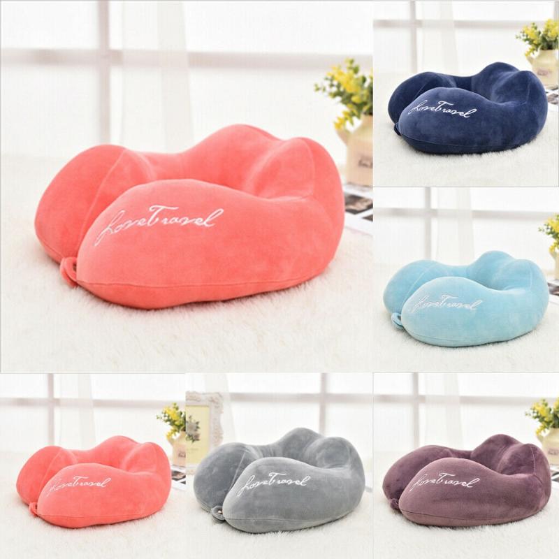 

Cervical pillow U-shaped memory foam airplane travel pillow neck PP cotton neck support bedside
