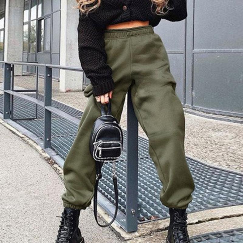 

LASPERAL 2020 Hip Hop Sweatpants Women Baggy Pants Sports Harem Pants Oversized Streetwear High Waist Trouser Ladies Loose, Blue