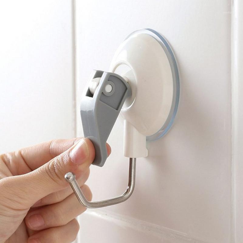 

Bathroom/Kitchen Heavy Duty Large Suction Cup Hooks Snap Lever Vacuum Holder Wall Hook Kitchen Organizer Accessory Dropshipping1