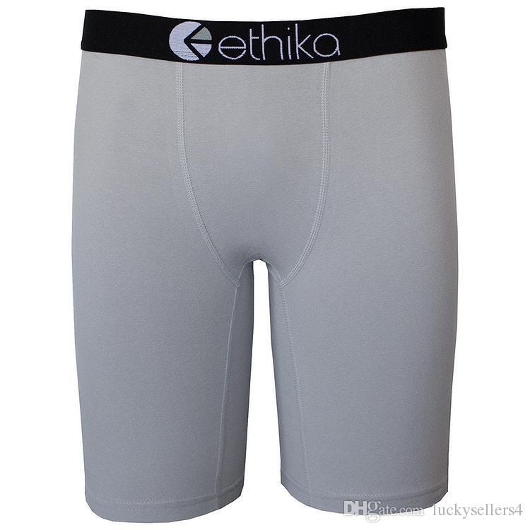 

Ethika Men's Staple underwear light grey sports hip hop rock excise boxers skateboard street fashion streched legging quick dry434, Random mixing