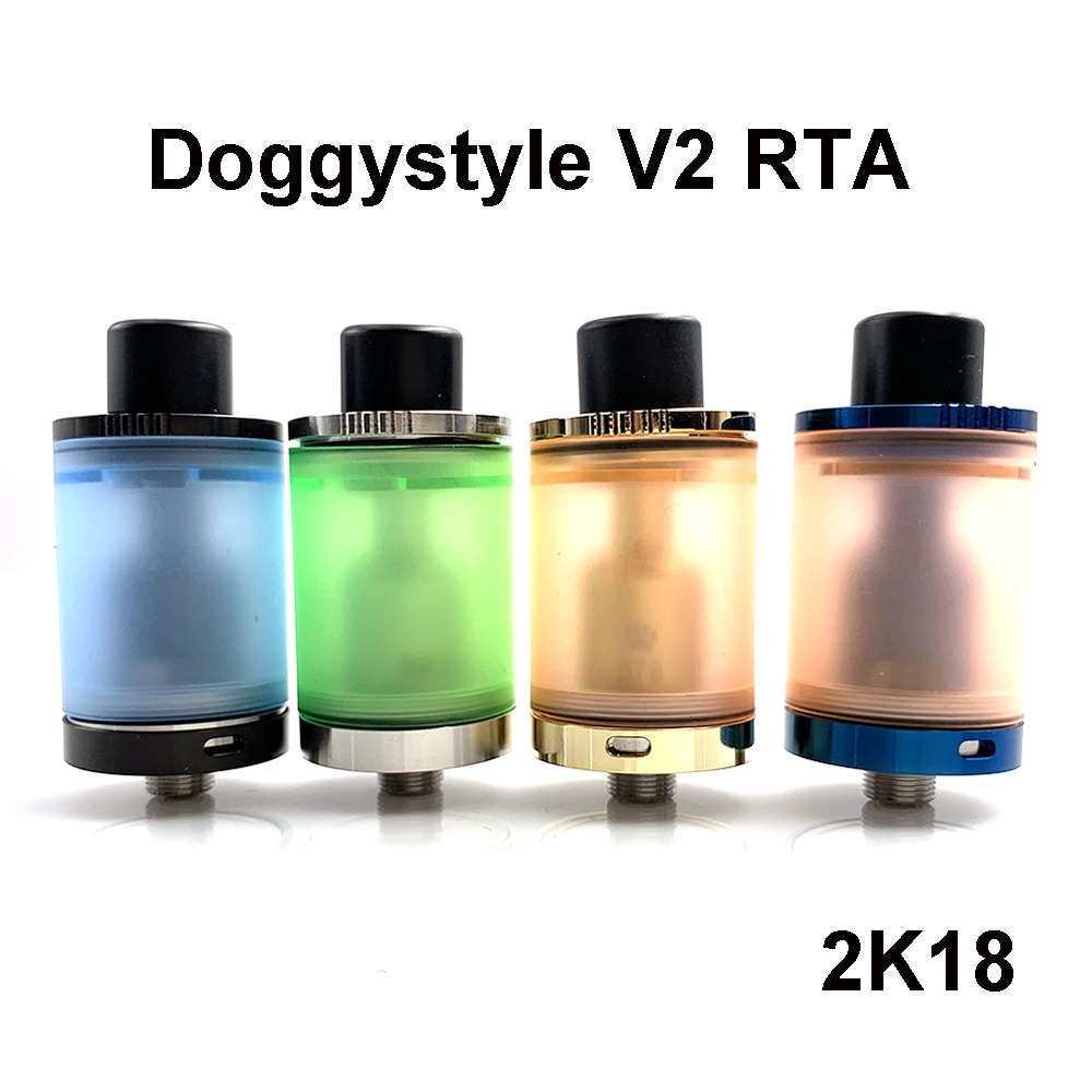 

SXK Doggystyle RTA MTL Atomizer 2K18 Rebuildable 24MM Diameter 3.5ML Capacity Top Filling Airflow Adjustment Tank