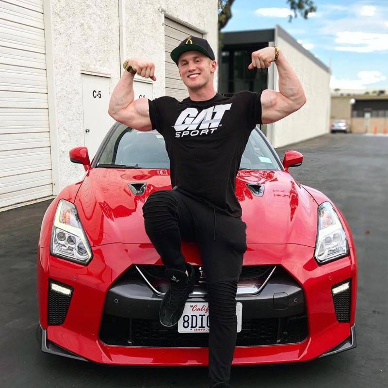 

Men's T-Shirts Gym T Shirt Men Fitness Training Skinny Cotton Short Sleeve Bodybuilding Workout Sport Tee Tops Summer Casual Clothing, White;black