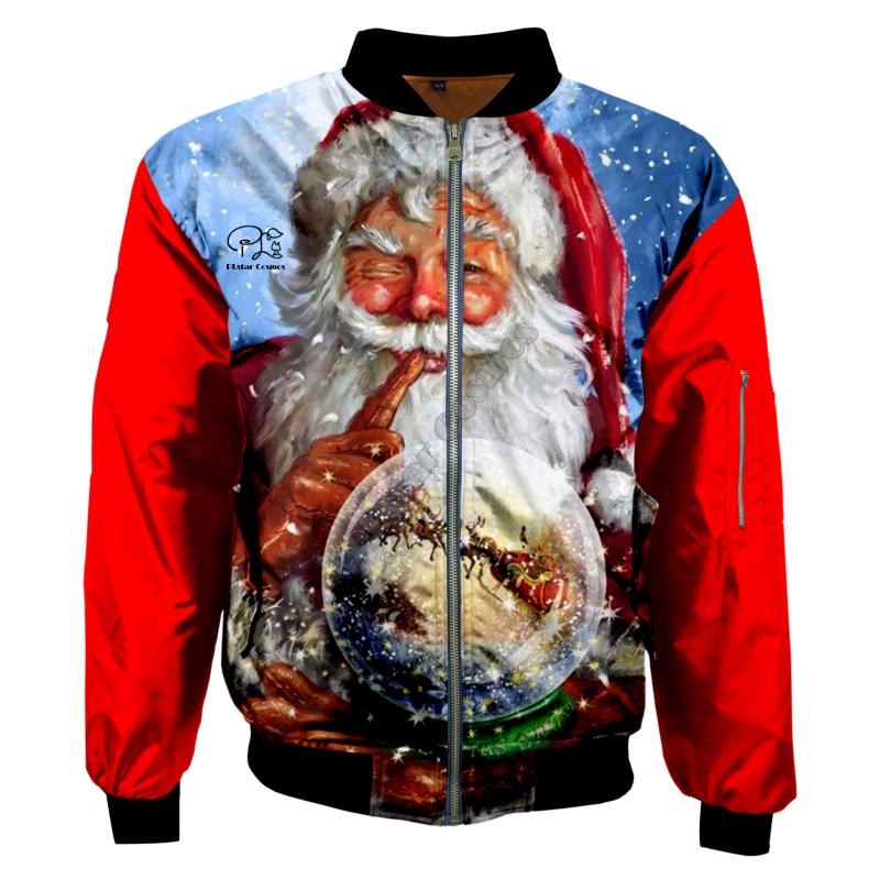 

PLstar Cosmos NewFashion Casual 3Dprint Men/Women Christmas Funny Xmas Santa Claus Unisex Zipper/Bomber Jackets/Hoodies/Hoodie 4, Jacket