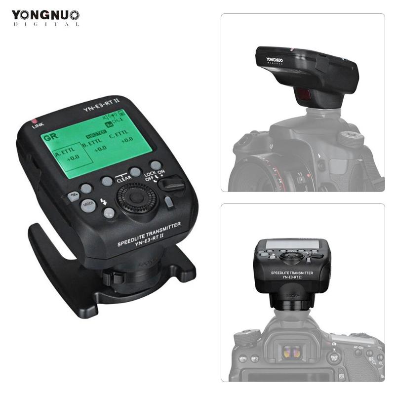 

YONGNUO YN-E3-RT II On-Camera Flash Speedlite Transmitter Flash Trigger for for ST-E3-RT/600EX-RT/YN968EX-RT etc