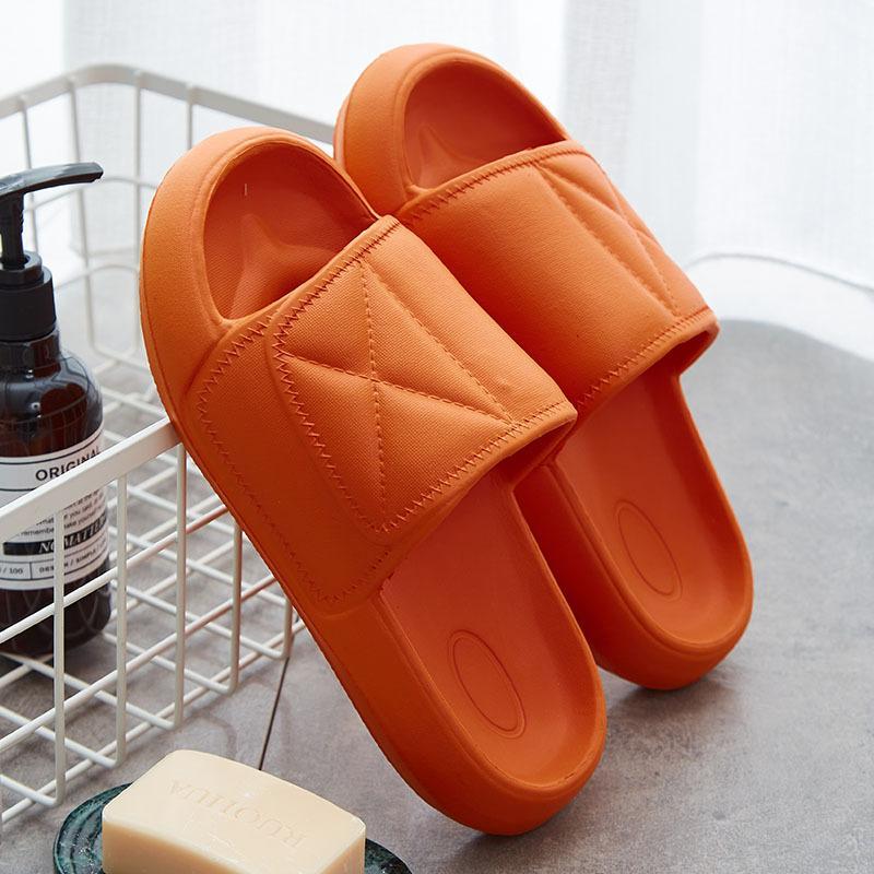 

2020 Fashion Female Summer Leisure non-slip indoor bath slippers women couple bathroom slippers male wear sandals Comfortable1, Pink female