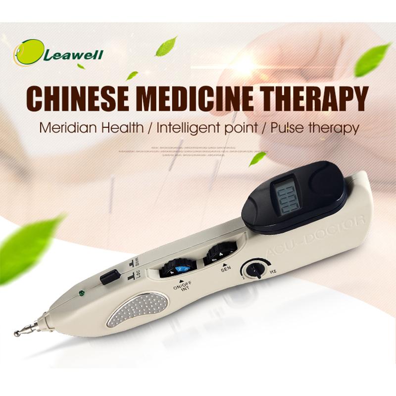 

Leawell Newst Electronic Acupuncture Pen Electric Meridians Laser Therapy Heal Massage Pen Meridian Energy Relief Pain Tools