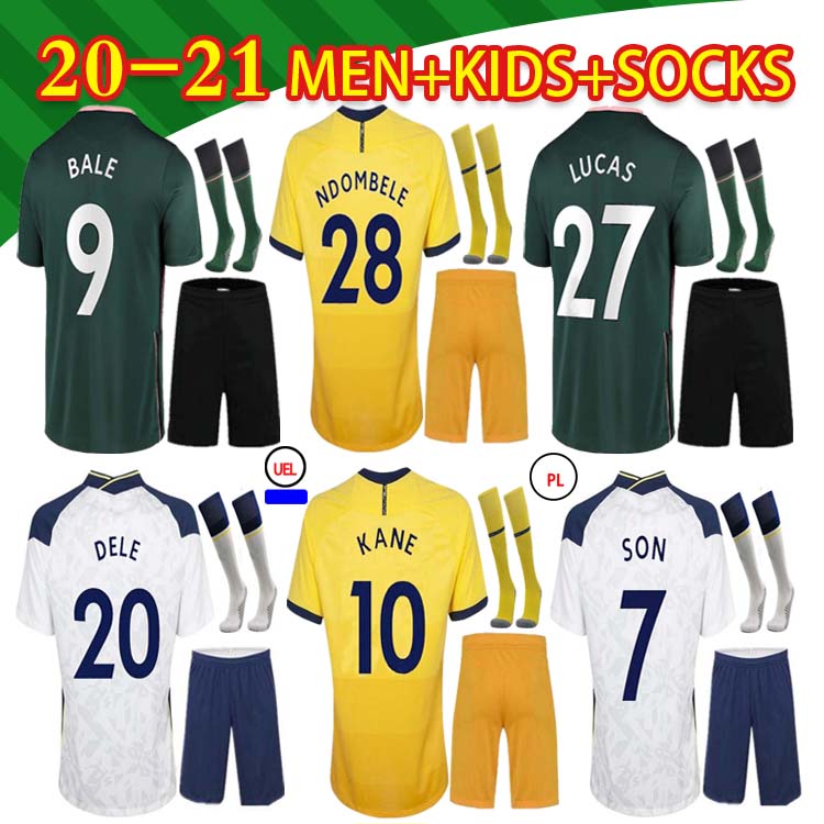 

2021 BALE KANE SON CLARKE NDOMBELE suit Soccer Jerseys DELE TOTTENHAM jersey Football shirt WINKS SPURS Men Kids kit, Home adult suit patch 2