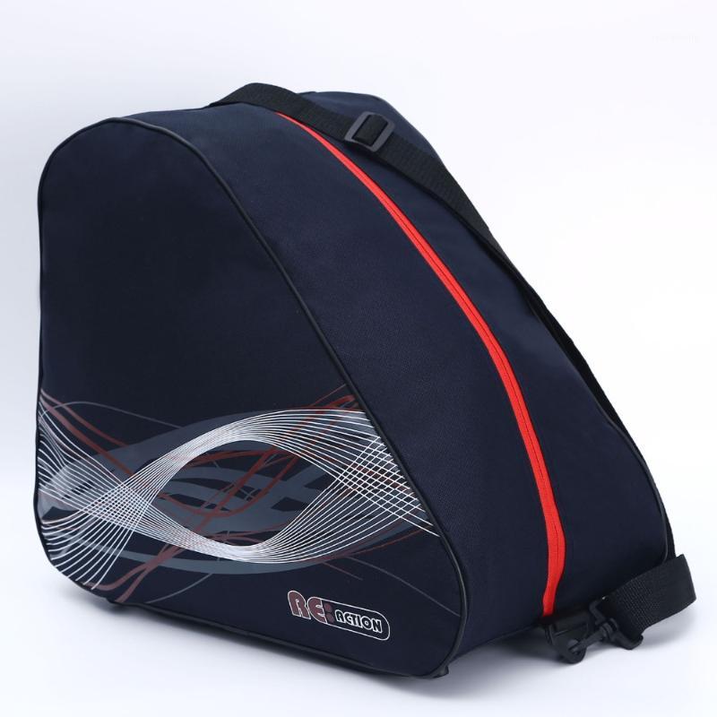 

BIG Thick Professional Ice Ski Snow Boots Bag Skate Helmet Portable Carry Shoulder Bag Non-slip For Snowboard Accessories Black1, As pic