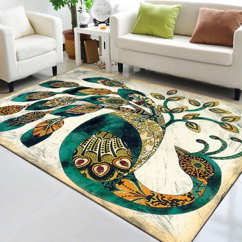 

Nordic Style Rectangle Anti-slip Kitchen Floor Mat Outdoor Entrance Doormat Dustproof Bath Carpet Washable Bedroom Tatami Mats, Orange