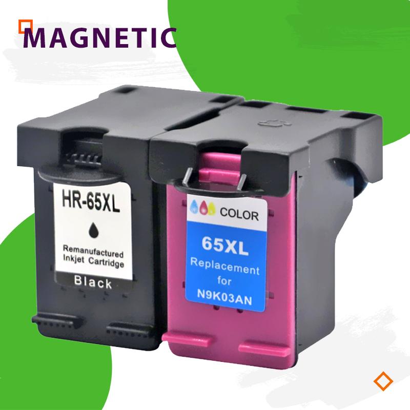 

2 color Ink cartridge for 65 for 65XL 65XL new Version Compatible Envy 5010 5020 5030 5032 5034 5052 5055 Printers