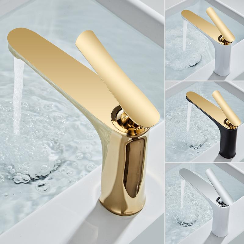 

Luxury Basins Faucets Hot Cold Mixer Water Tap Bathroom Sink Faucet Brass Faucet Bathroom Accessories
