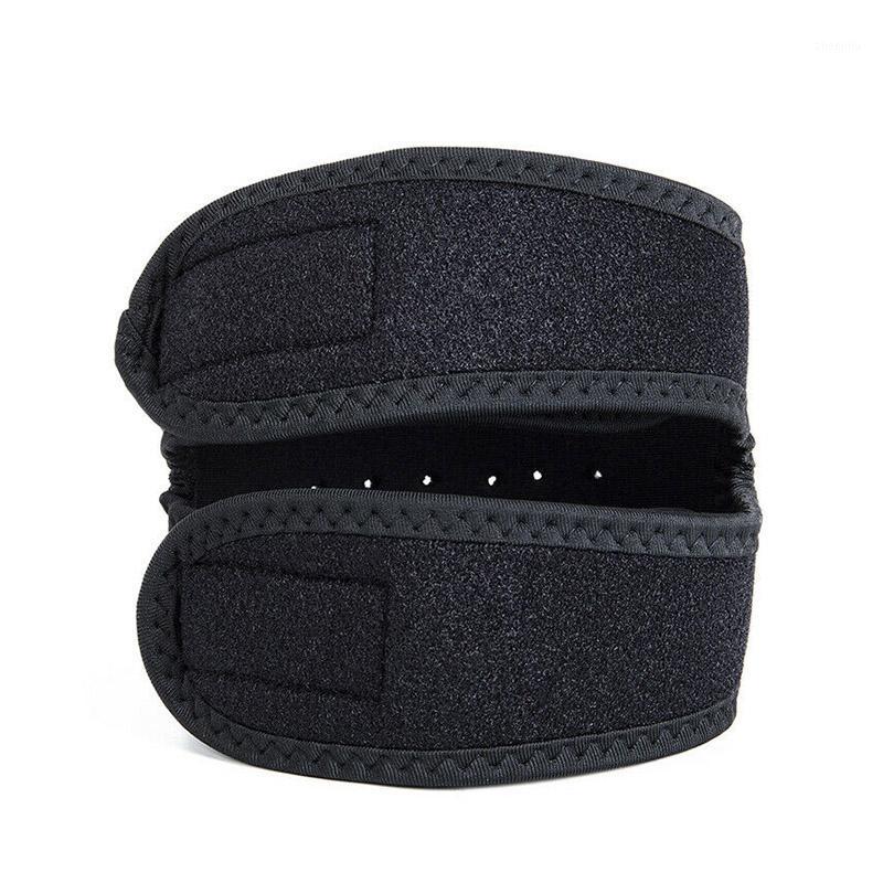 

Brace Knee Patella Protector Adjustable Breathable Support Pad for Sport Cycling H7JP1, Black
