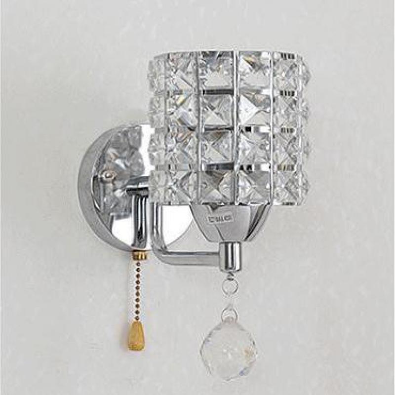 

Simple Modern Led Crystal Wall Lamp Room Bedroom Bedside Gold led Lamp Living Room Living Decoration Wall Light