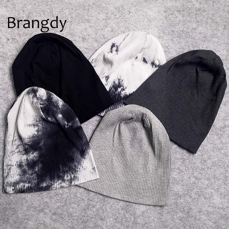 

Women Plain Cotton Ribbed Beanies Skullies Hats For Winter Autumn Black Slouchy Beanies Caps Ladies Bonnets Gorros Oversize, White