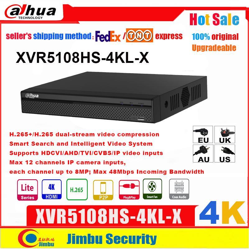 

Kits Dahua XVR 4K XVR5108HS-4KL-X H.264 / H.265 IVS Smart Search Up To 8MP Supports HDCVI/AHD/TVI/CVBS/IP Video Inputs PSP Lite1
