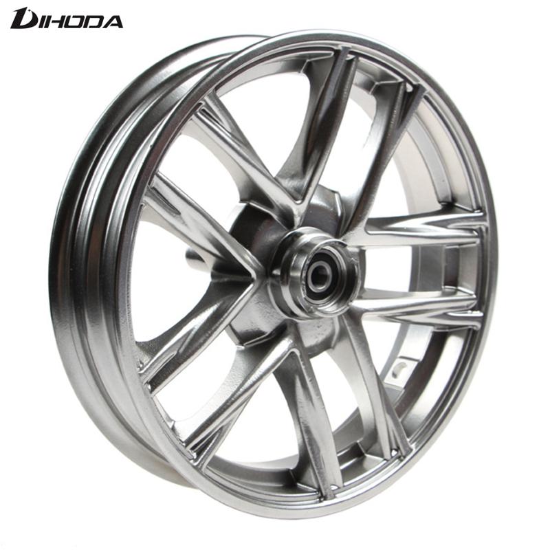 

Universal 10*2.15 Aluminum Alloy Motorcycle modified Rear wheel front wheel Rims For Single Disc Disk Brake