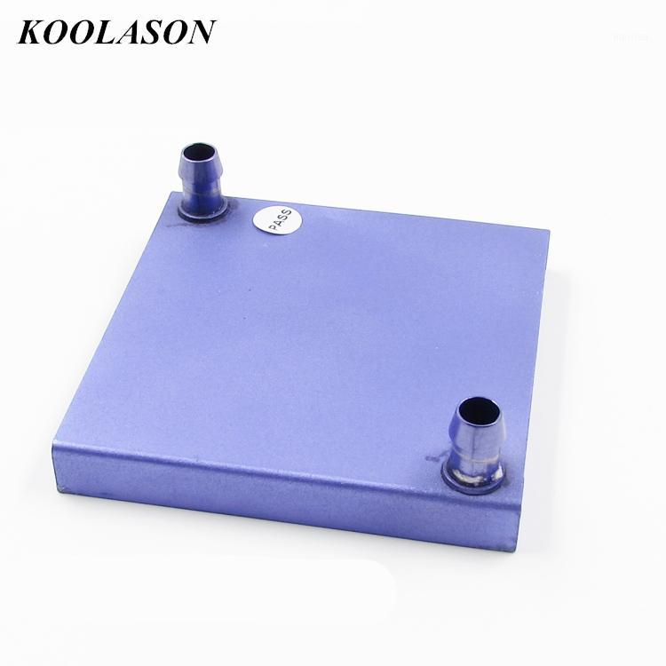 

KOOLASON 80*80mm 60*60mm computer water cooling cooler Aluminum block industrial M-shaped Peltier radiator Heat sink exchanger1