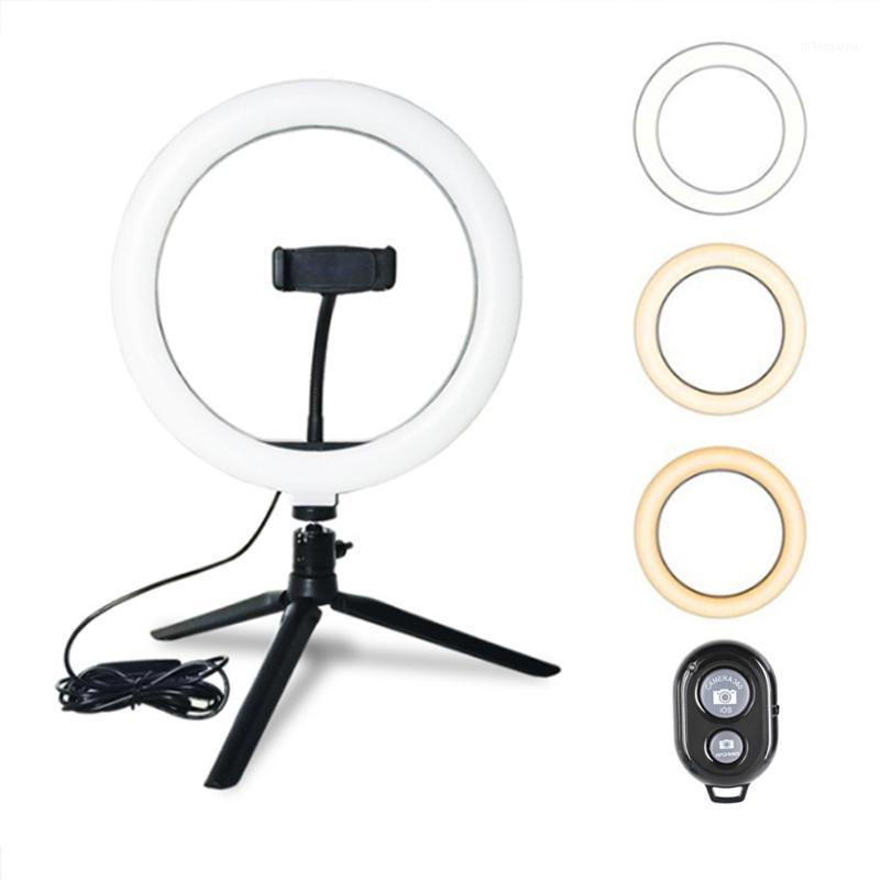 

USB LED Ring Light Dimmable 10" LED SMD Ring Light for live broadcast lighting makeup lighting selfie shooting video1