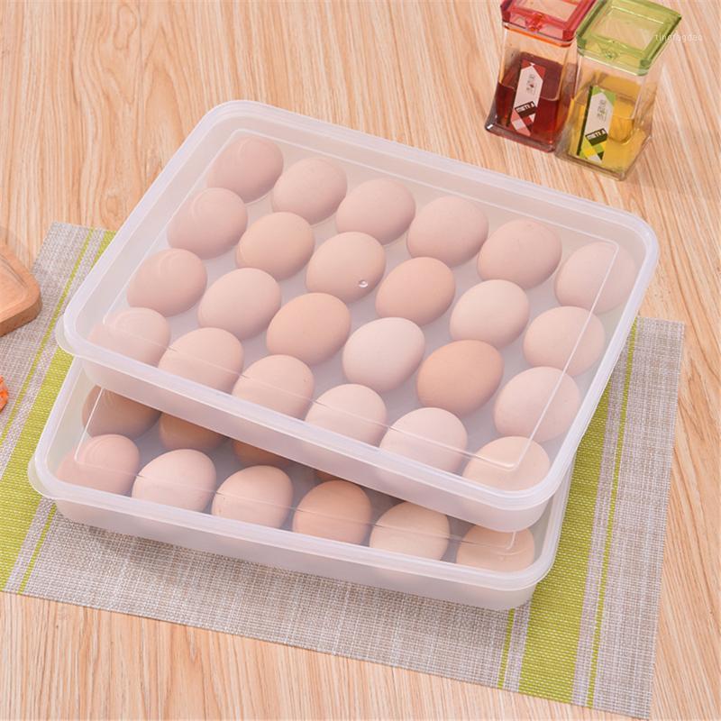 

Egg Holder For Refrigerator Dumplings Eggs Airtight Storage Container Small Plastic box Single Layer Storage Container1