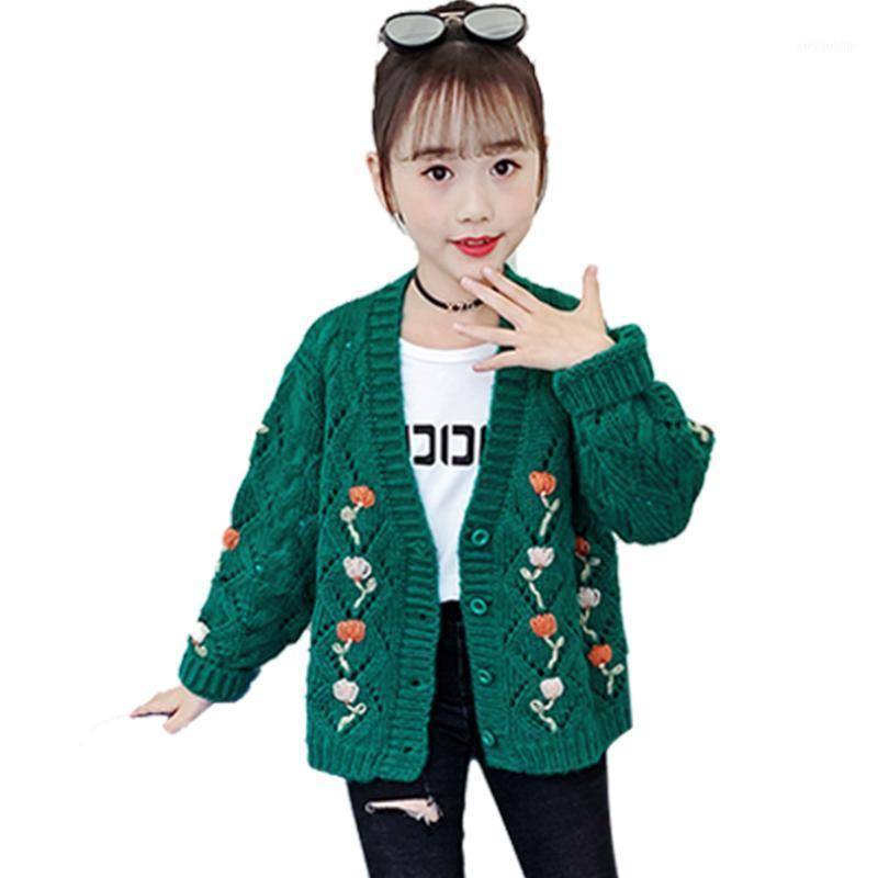 

Sweater For Girls Appliques Girls Turtleneck Spring Autumn Jumpers For Children Casual Style Children's Cold Clothing1, As picture